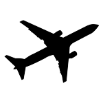 飛行機ピクトグラム